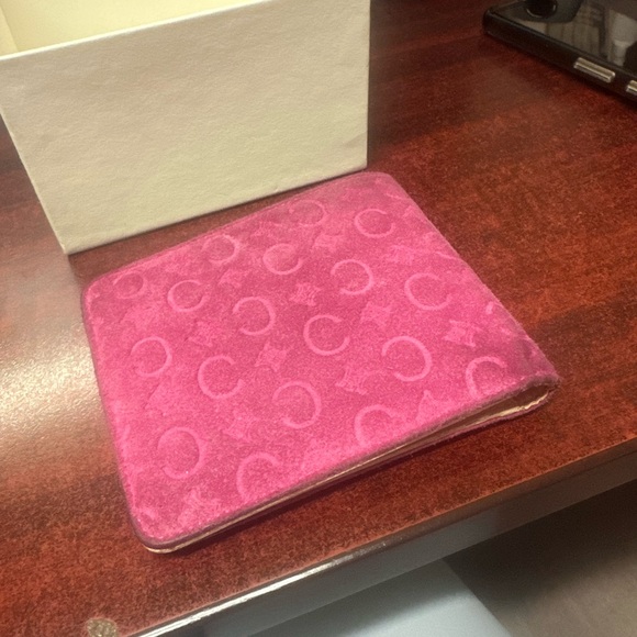 Vintage Billfold Seude Leather Wallet with box and dust bag - Picture 6 of 8